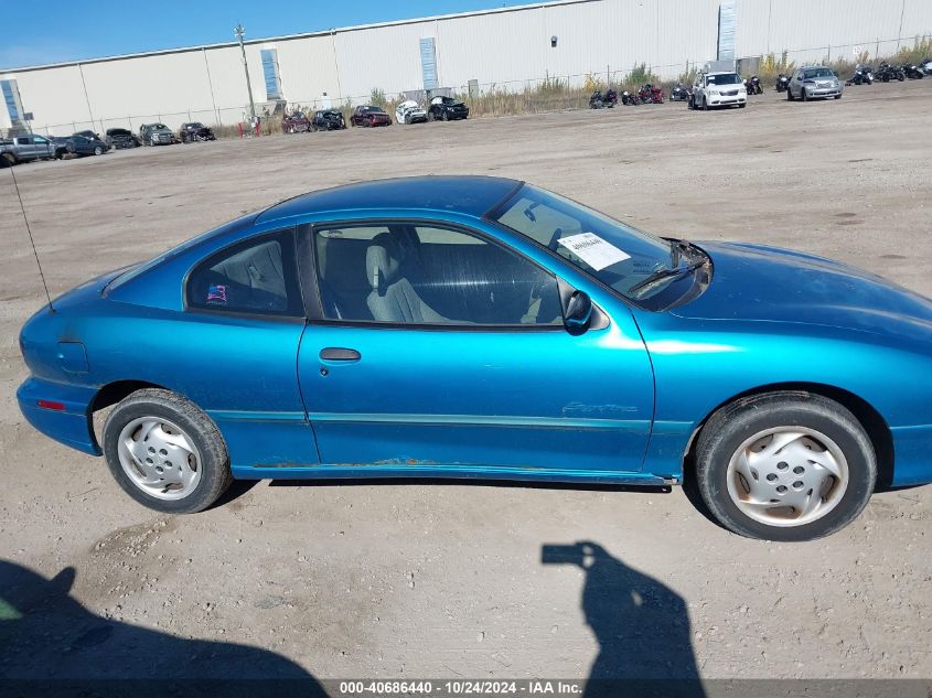 1997 Pontiac Sunfire Se VIN: 1G2JB1248V7544267 Lot: 40686440