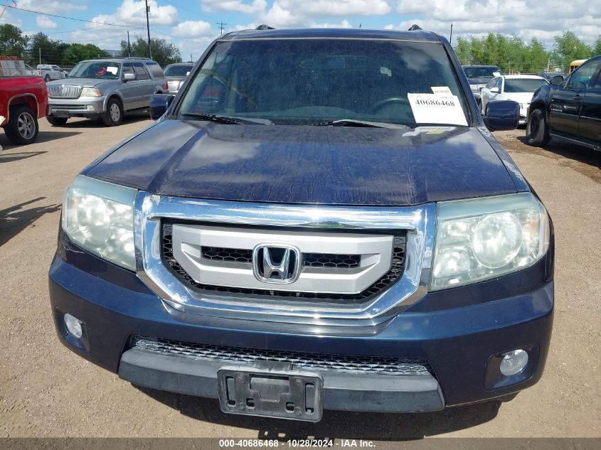 2010 Honda Pilot Ex-L VIN: 5FNYF3H53AB009779 Lot: 40686468