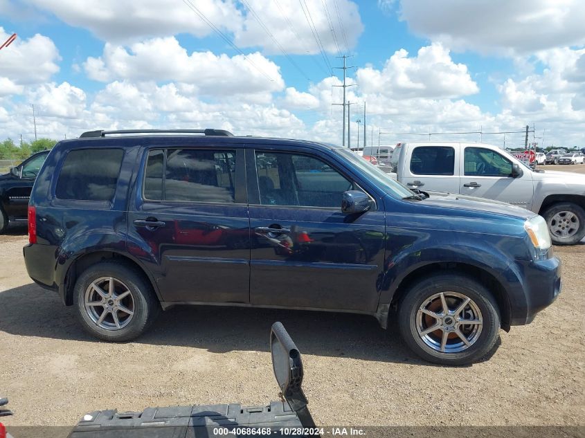 2010 Honda Pilot Ex-L VIN: 5FNYF3H53AB009779 Lot: 40686468