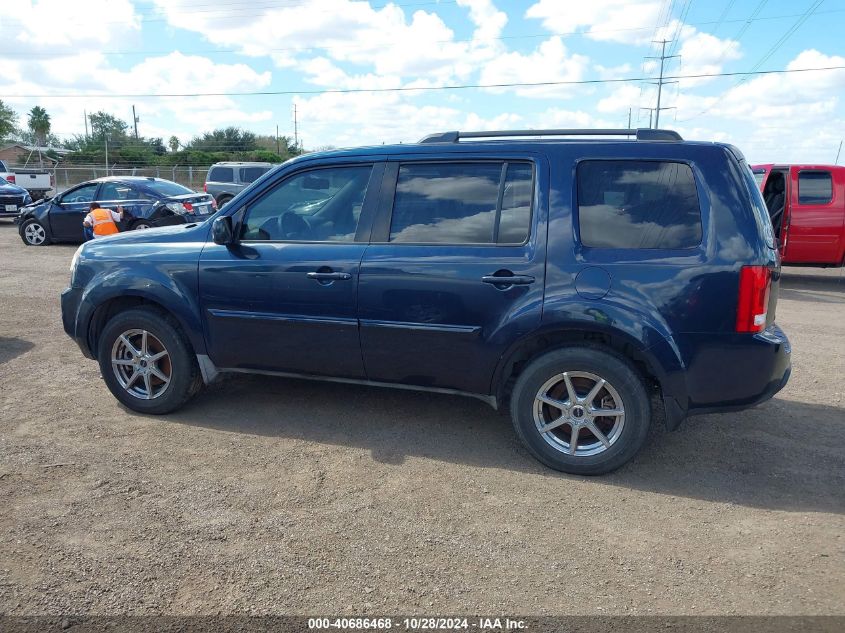 2010 Honda Pilot Ex-L VIN: 5FNYF3H53AB009779 Lot: 40686468