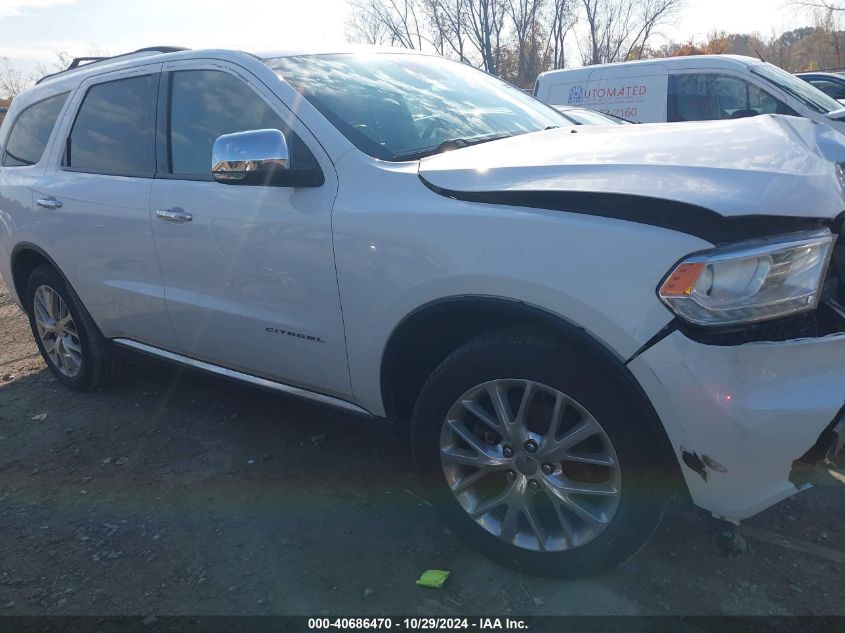 2015 Dodge Durango Citadel VIN: 1C4SDJETXFC908498 Lot: 40686470