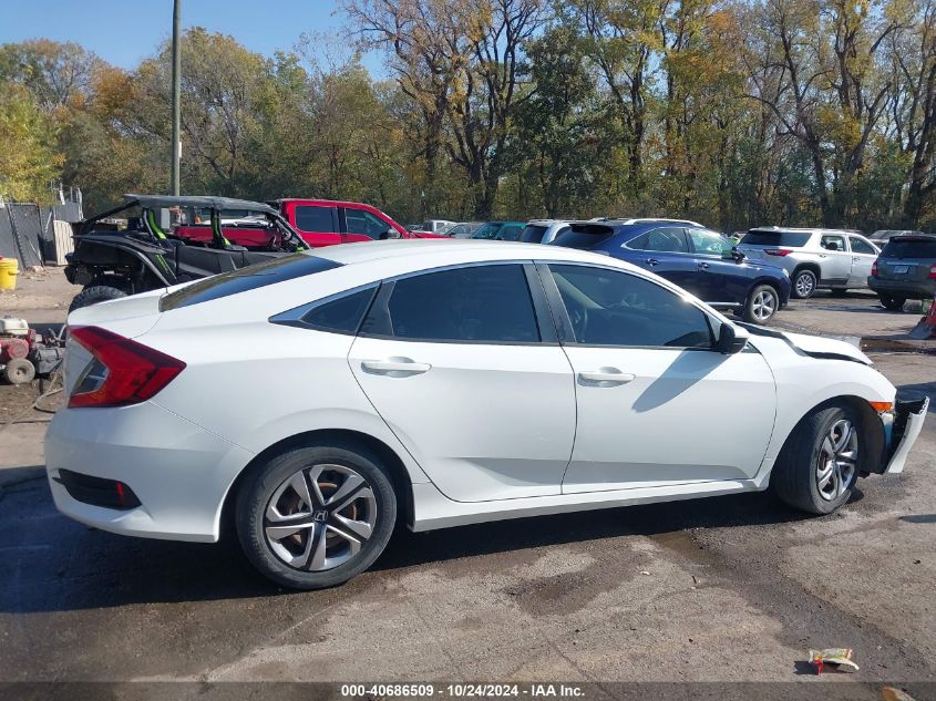 2017 Honda Civic Lx VIN: 19XFC2F56HE007635 Lot: 40686509