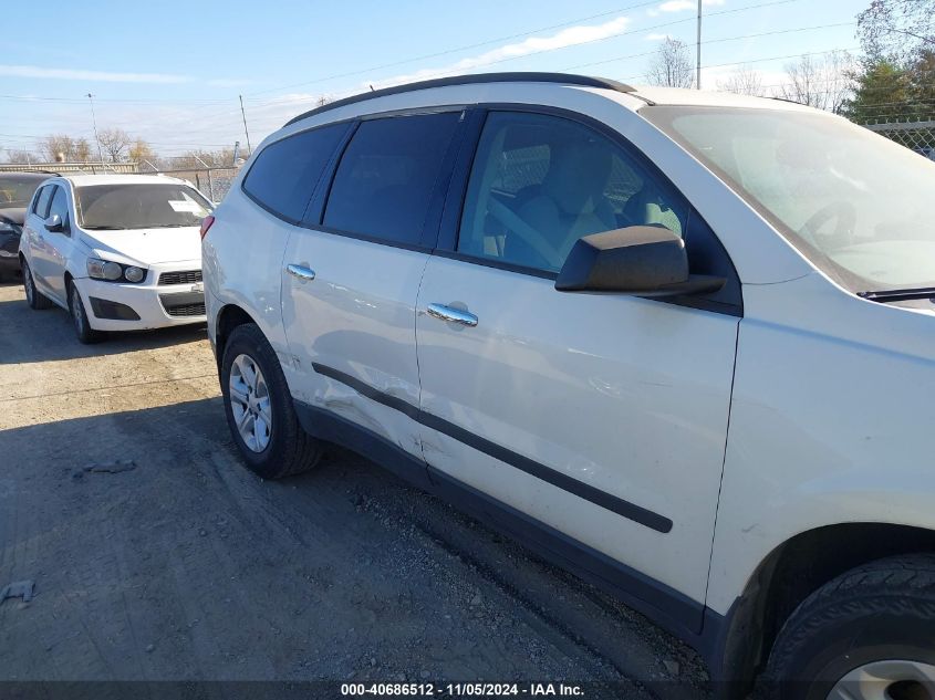 2012 Chevrolet Traverse Ls VIN: 1GNKRFED3CJ411914 Lot: 40686512