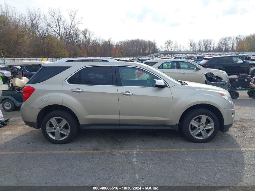 2015 Chevrolet Equinox Ltz VIN: 2GNFLHE38F6164168 Lot: 40686516