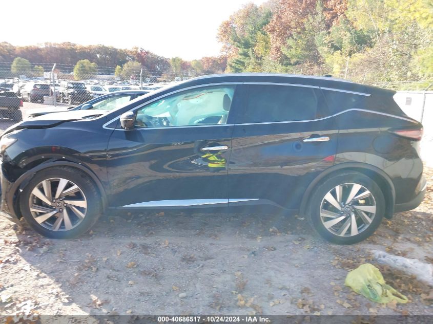 2019 Nissan Murano S/Sl/Sv/Platinum VIN: 5N1AZ2MS4KN101724 Lot: 40686517