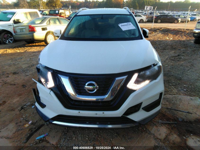 2017 Nissan Rogue Sv VIN: KNMAT2MT4HP536643 Lot: 40686529