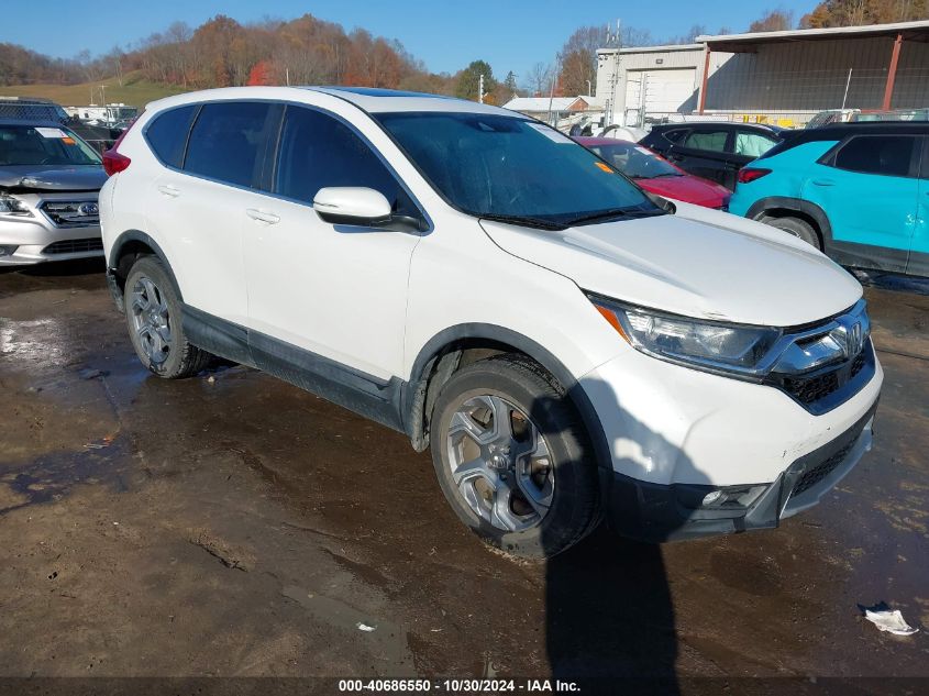 2019 Honda Cr-V Ex-L VIN: 2HKRW2H83KH607768 Lot: 40686550