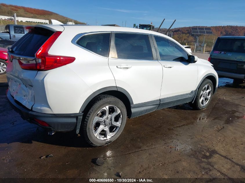 2019 Honda Cr-V Ex-L VIN: 2HKRW2H83KH607768 Lot: 40686550