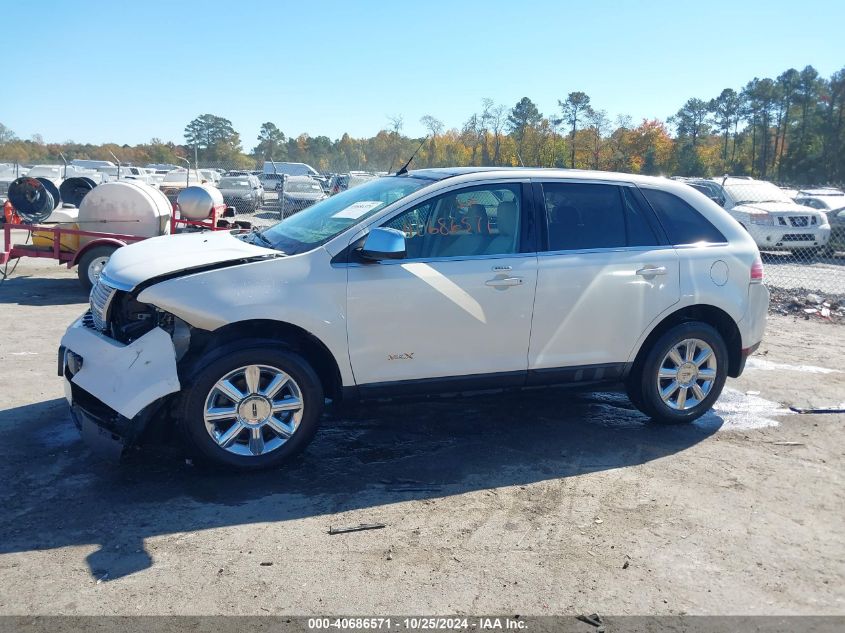 2007 Lincoln Mkx VIN: 2LMDU68C87BJ35713 Lot: 40686571