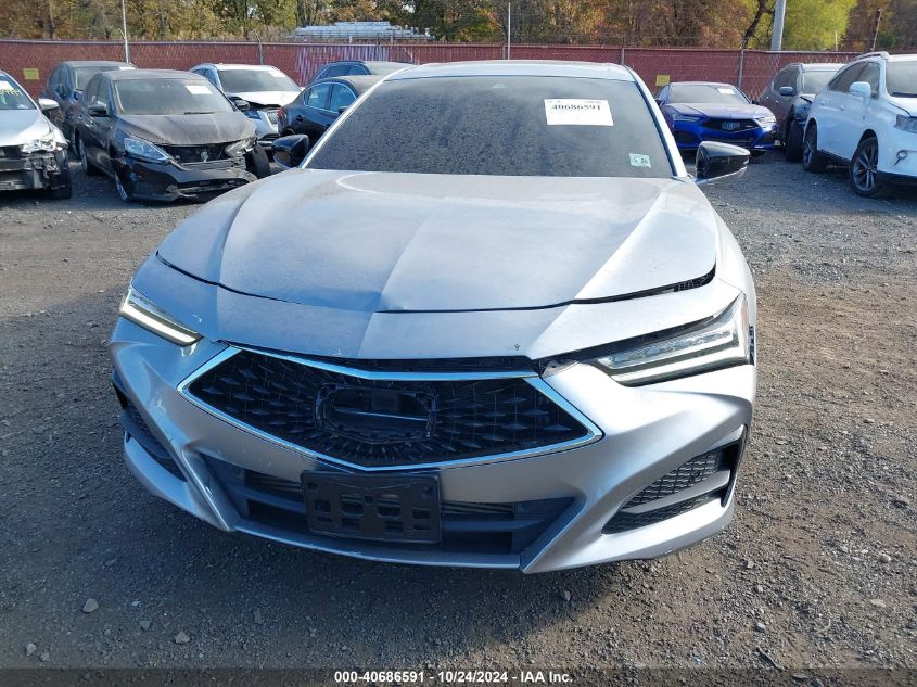 2021 Acura Tlx Technology Package VIN: 19UUB6F4XMA007547 Lot: 40686591