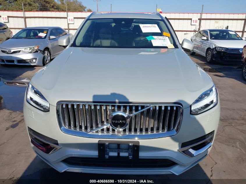 2021 Volvo Xc90 Recharge Plug-In Hybrid T8 Inscription 6 Passenger VIN: YV4BR00L6M1695350 Lot: 40686598