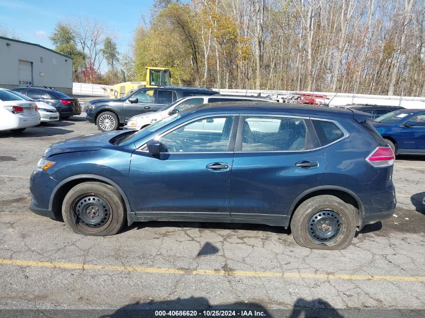 2016 Nissan Rogue S VIN: JN8AT2MV9GW151850 Lot: 40686620