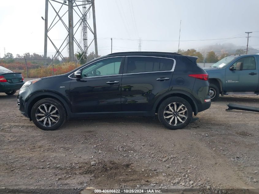 2018 Kia Sportage Ex VIN: KNDPNCAC1J7425200 Lot: 40686622