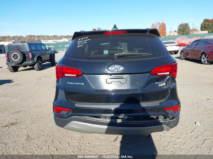 2017 HYUNDAI SANTA FE SPORT 2.4L - 5NMZUDLB7HH034917