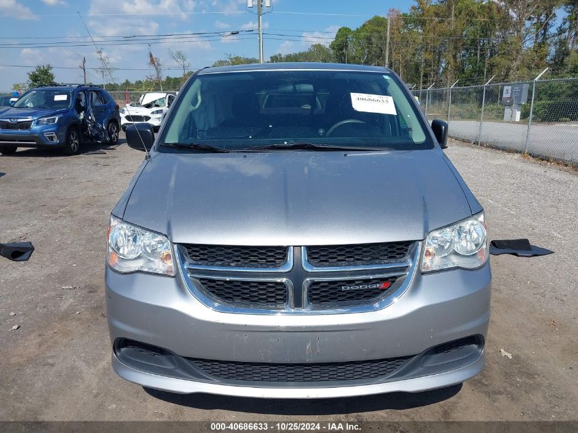 2016 Dodge Grand Caravan Se VIN: 2C4RDGBG1GR385812 Lot: 40686633