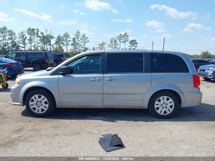 2016 Dodge Grand Caravan Se VIN: 2C4RDGBG1GR385812 Lot: 40686633