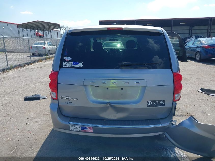 2016 Dodge Grand Caravan Se VIN: 2C4RDGBG1GR385812 Lot: 40686633