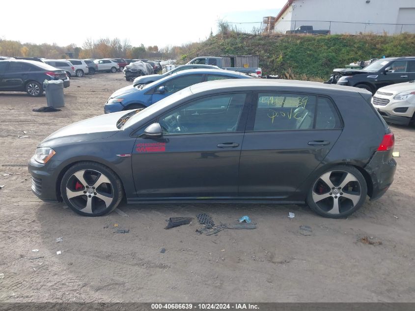 VIN 3VW5T7AU7HM059026 2017 Volkswagen Golf Gti, Aut... no.14