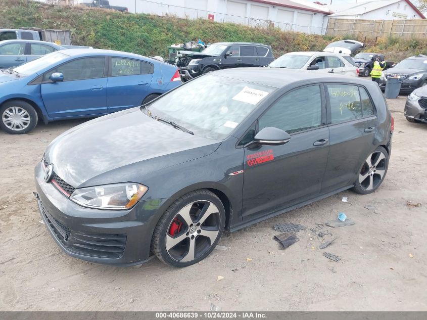 VIN 3VW5T7AU7HM059026 2017 Volkswagen Golf Gti, Aut... no.2