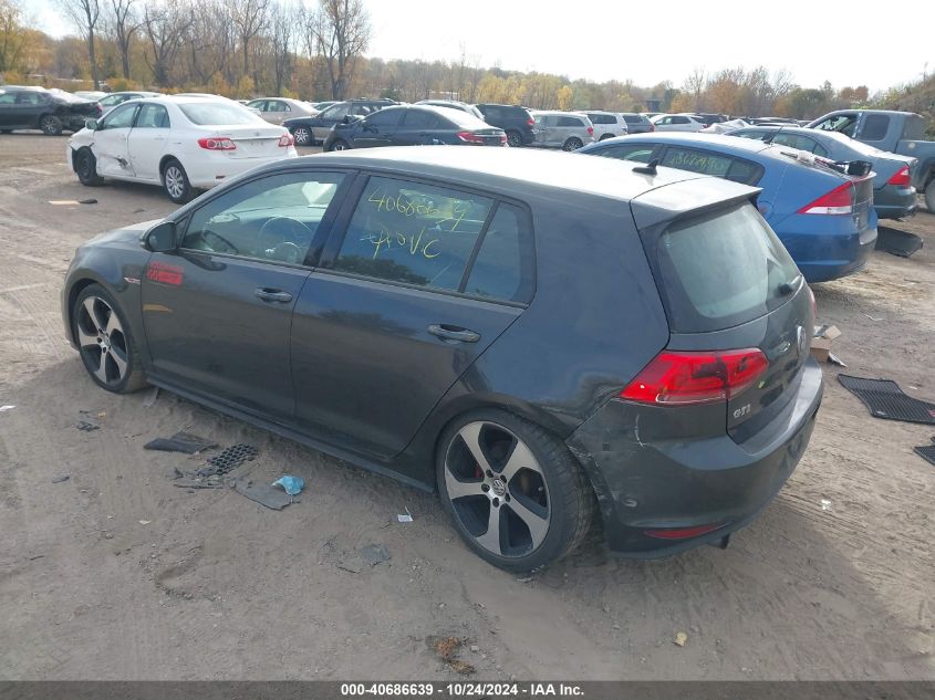 VIN 3VW5T7AU7HM059026 2017 Volkswagen Golf Gti, Aut... no.3