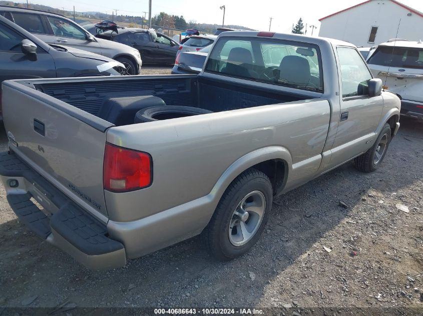 1999 Chevrolet S-10 Ls VIN: 1GCCS1440XK145578 Lot: 40686643