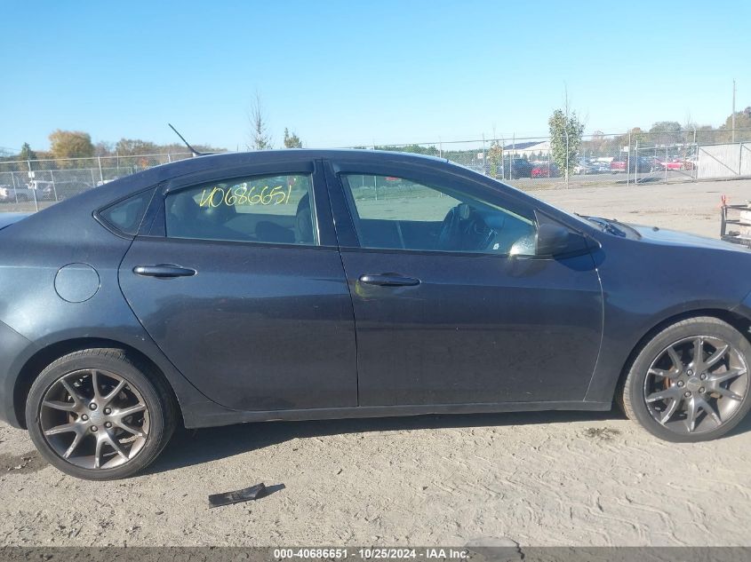 2013 Dodge Dart Sxt VIN: 1C3CDFBA0DD332369 Lot: 40686651