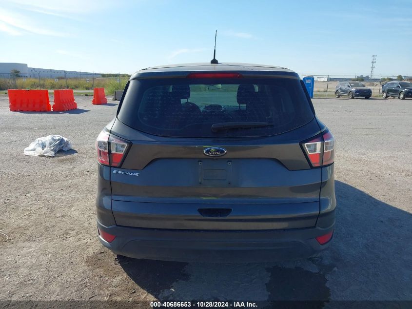 2018 Ford Escape S VIN: 1FMCU0F78JUD36362 Lot: 40686653