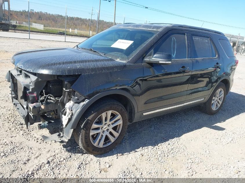 VIN 1FM5K8D89JGA57073 2018 Ford Explorer, Xlt no.2