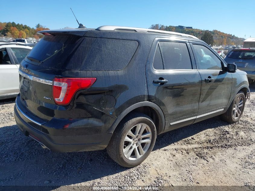 VIN 1FM5K8D89JGA57073 2018 Ford Explorer, Xlt no.4