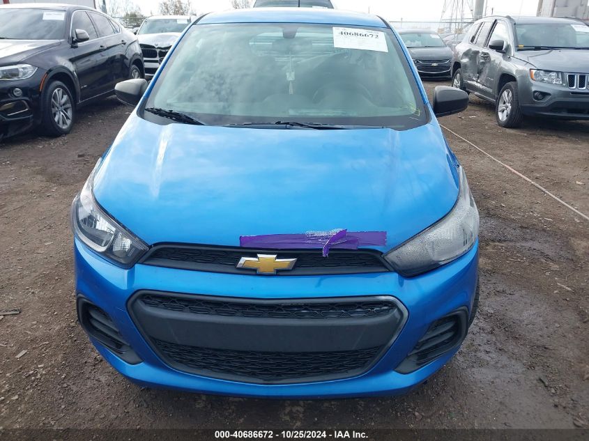 2017 Chevrolet Spark Ls Cvt VIN: KL8CB6SA9HC822542 Lot: 40686672