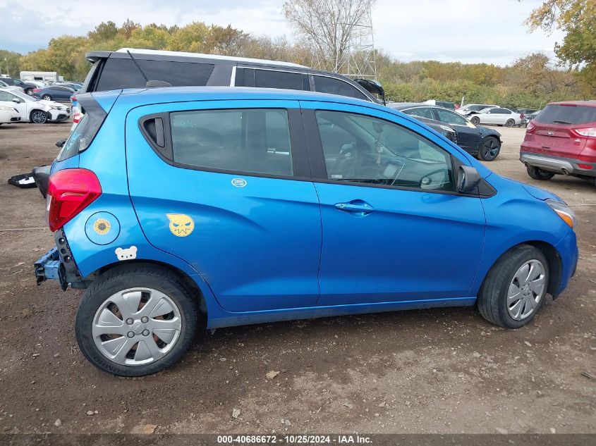 2017 Chevrolet Spark Ls Cvt VIN: KL8CB6SA9HC822542 Lot: 40686672