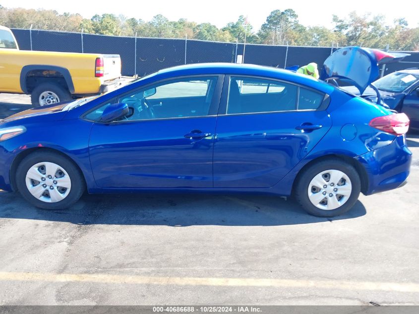 2018 Kia Forte Lx VIN: 3KPFK4A78JE180313 Lot: 40686688