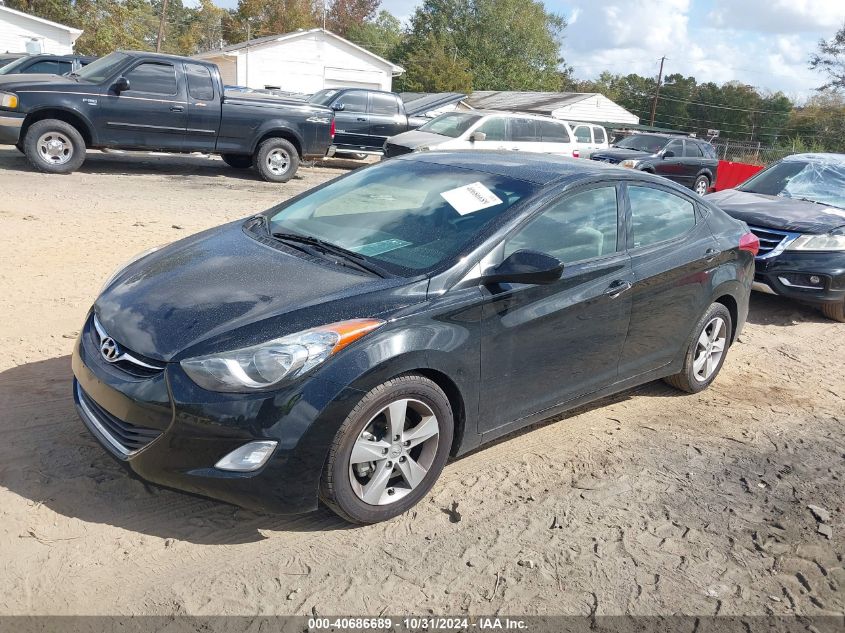 VIN 5NPDH4AE4DH367486 2013 Hyundai Elantra, Gls no.2