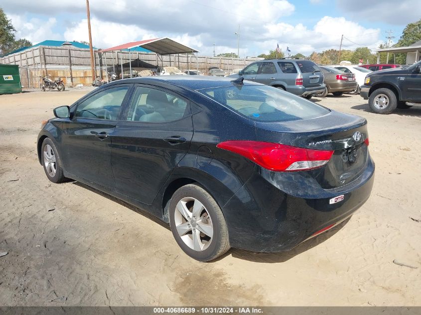 VIN 5NPDH4AE4DH367486 2013 Hyundai Elantra, Gls no.3