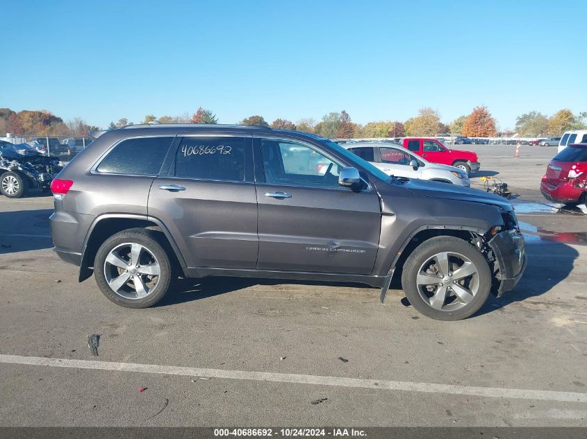 2015 Jeep Grand Cherokee Overland VIN: 1C4RJFCGXFC831156 Lot: 40686692