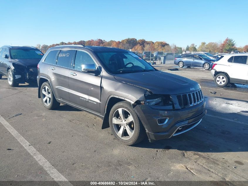 2015 Jeep Grand Cherokee Overland VIN: 1C4RJFCGXFC831156 Lot: 40686692