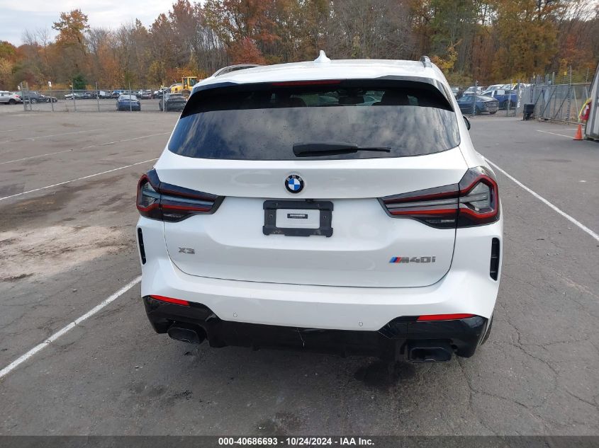 2023 BMW X3 M40I VIN: 5UX83DP0XP9S08446 Lot: 40686693