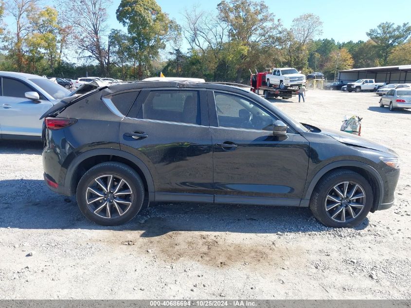 2017 Mazda Cx-5 Grand Touring VIN: JM3KFADLXH0119288 Lot: 40686694