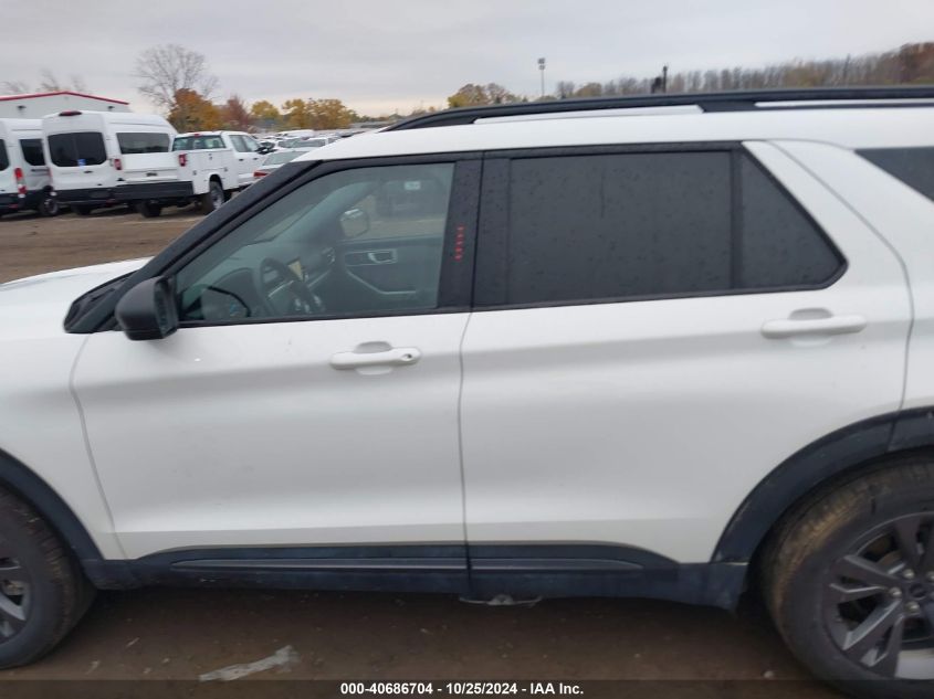 2021 Ford Explorer Xlt VIN: 1FMSK8DH5MGC33639 Lot: 40686704