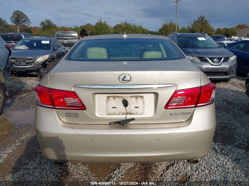 2011 Lexus Es 350 VIN: JTHBK1EG0B2418529 Lot: 40686713