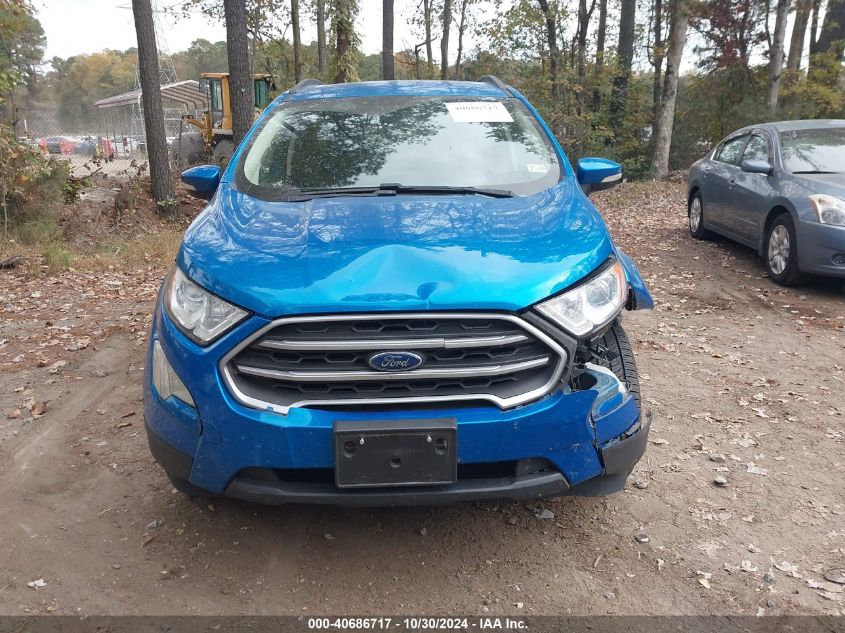 2020 Ford Ecosport Se VIN: MAJ6S3GL4LC364081 Lot: 40686717