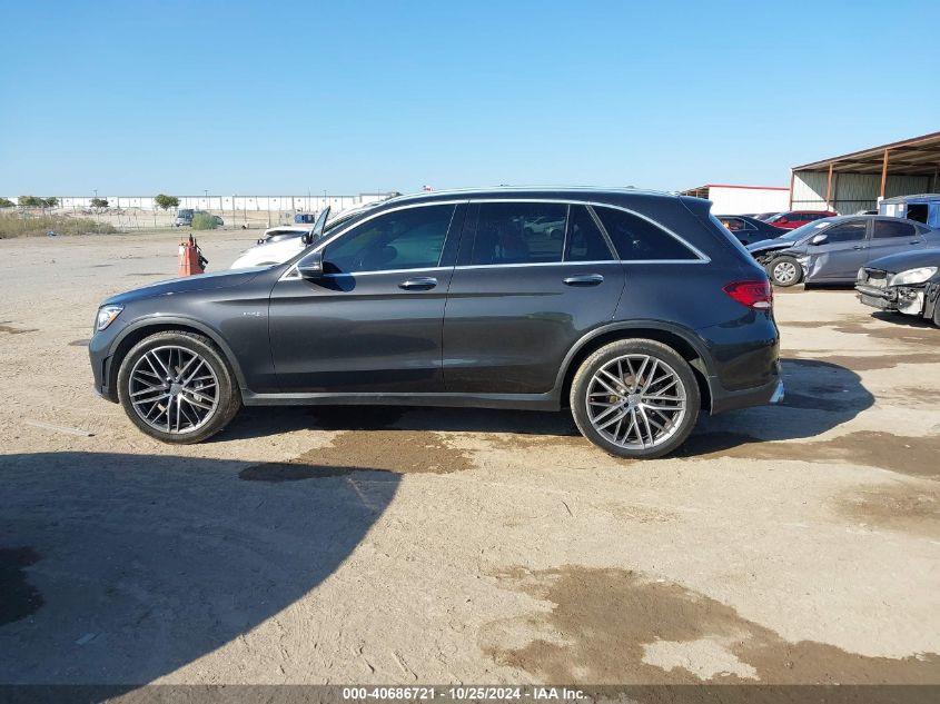 2020 Mercedes-Benz Amg Glc 43 4Matic VIN: W1N0G6EB8LF767677 Lot: 40686721