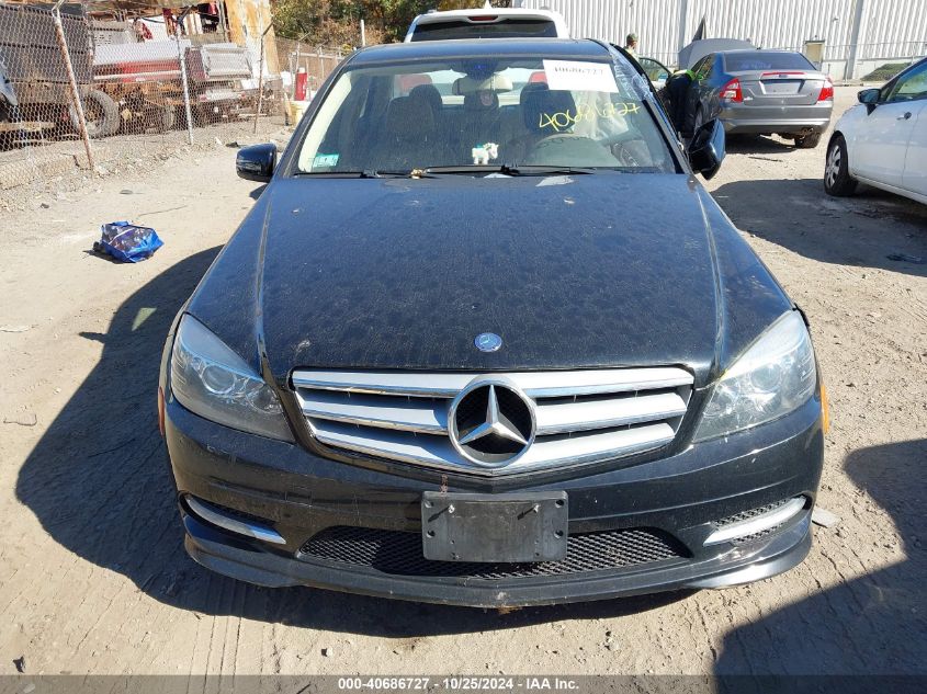 2011 Mercedes-Benz C 300 Luxury 4Matic/Sport 4Matic VIN: WDDGF8BB1BR183861 Lot: 40686727