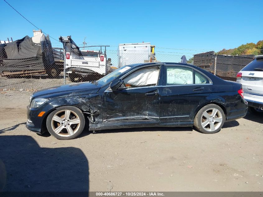 2011 Mercedes-Benz C 300 Luxury 4Matic/Sport 4Matic VIN: WDDGF8BB1BR183861 Lot: 40686727