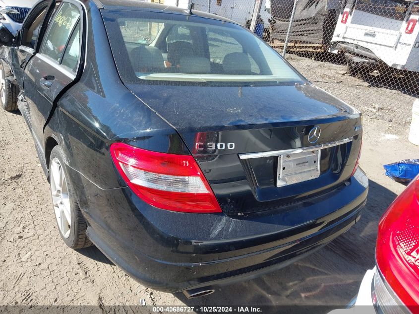 2011 Mercedes-Benz C 300 Luxury 4Matic/Sport 4Matic VIN: WDDGF8BB1BR183861 Lot: 40686727