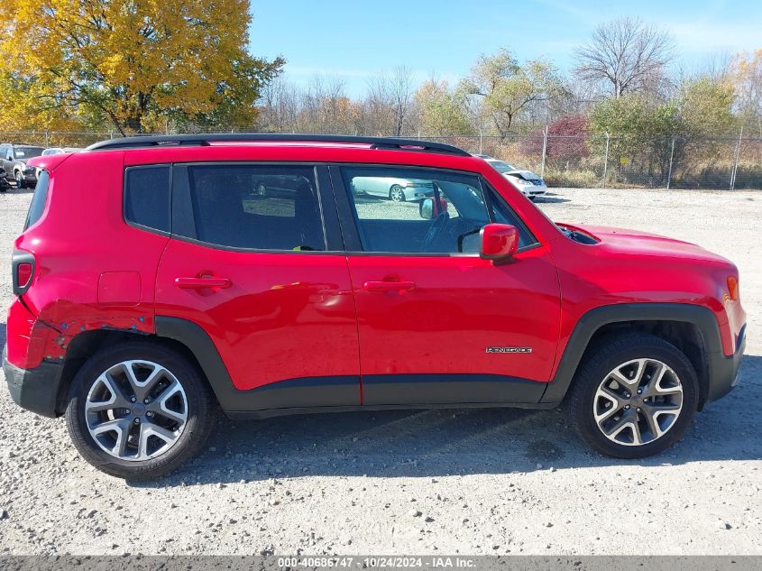 2016 Jeep Renegade Latitude VIN: ZACCJBBT1GPE04121 Lot: 40686747