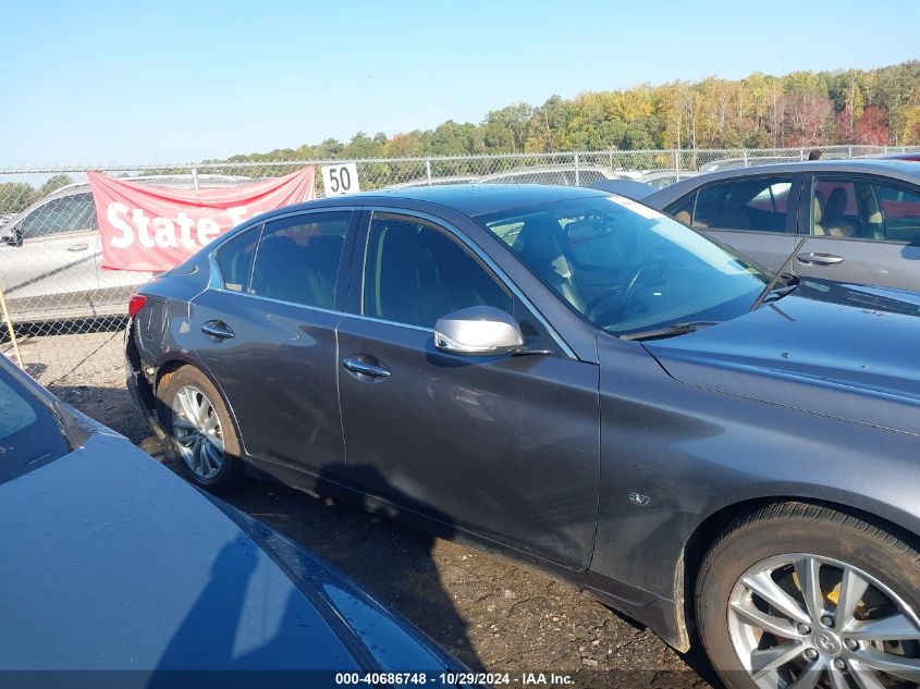 2014 Infiniti Q50 Premium VIN: JN1BV7AR6EM685365 Lot: 40686748