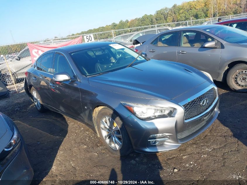 2014 Infiniti Q50 Premium VIN: JN1BV7AR6EM685365 Lot: 40686748