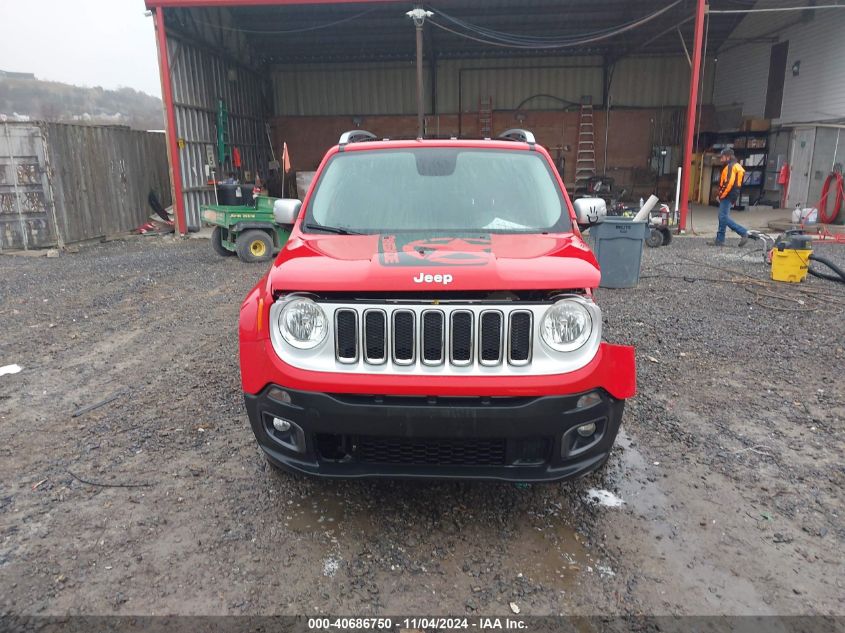 2017 Jeep Renegade Limited 4X4 VIN: ZACCJBDB7HPE48839 Lot: 40686750