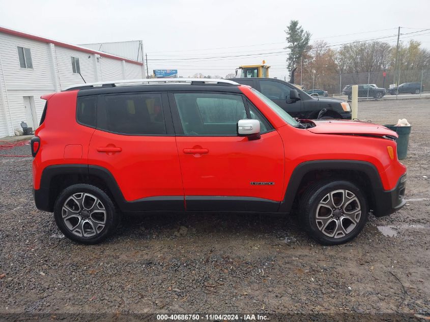 2017 Jeep Renegade Limited 4X4 VIN: ZACCJBDB7HPE48839 Lot: 40686750